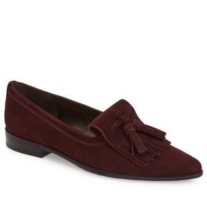 Stuart Weitzman ~ burgundy loafer